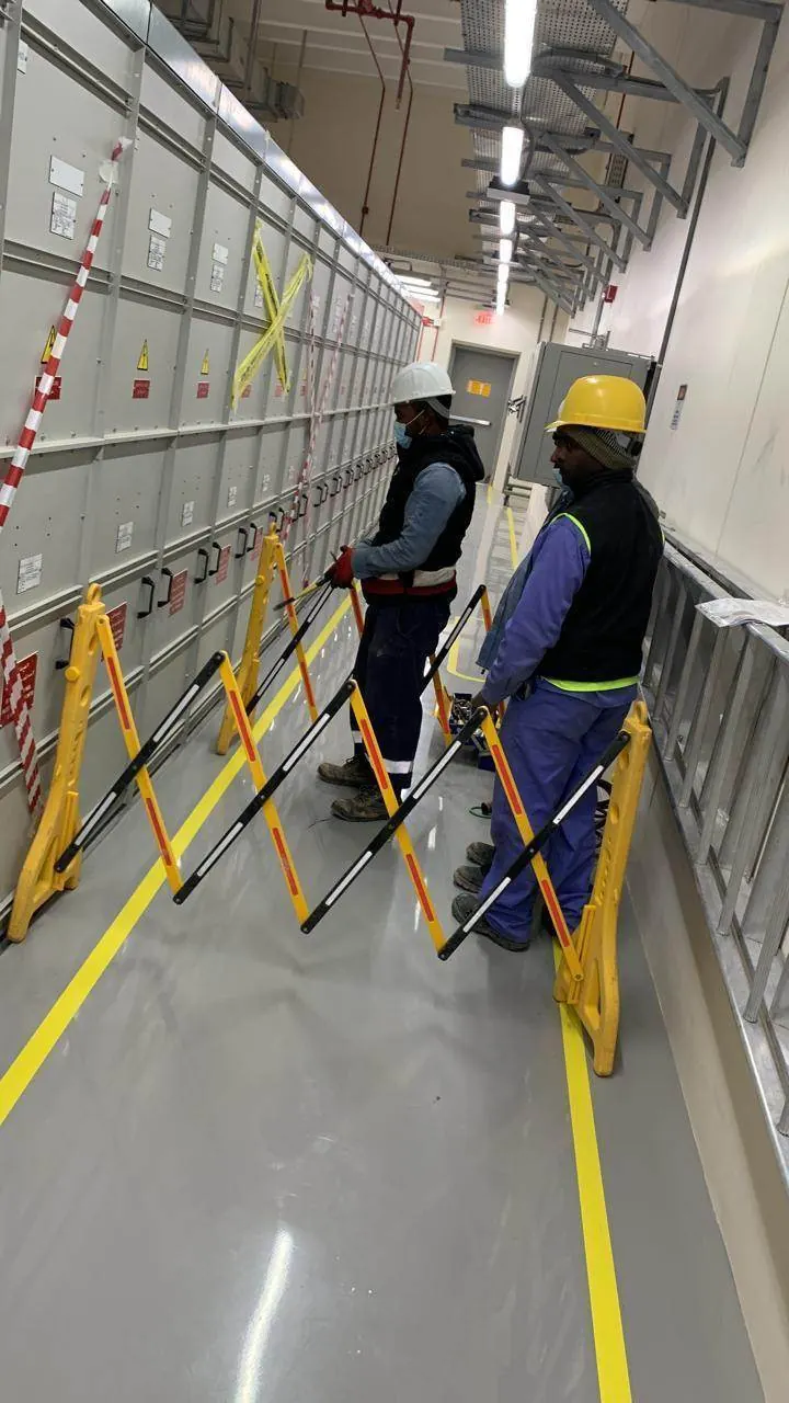 Electrical switchgear room works